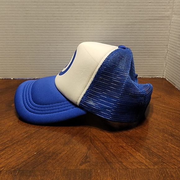 Vintage blue trucker Hat Snapback Trucker Cap - Picture 3 of 6